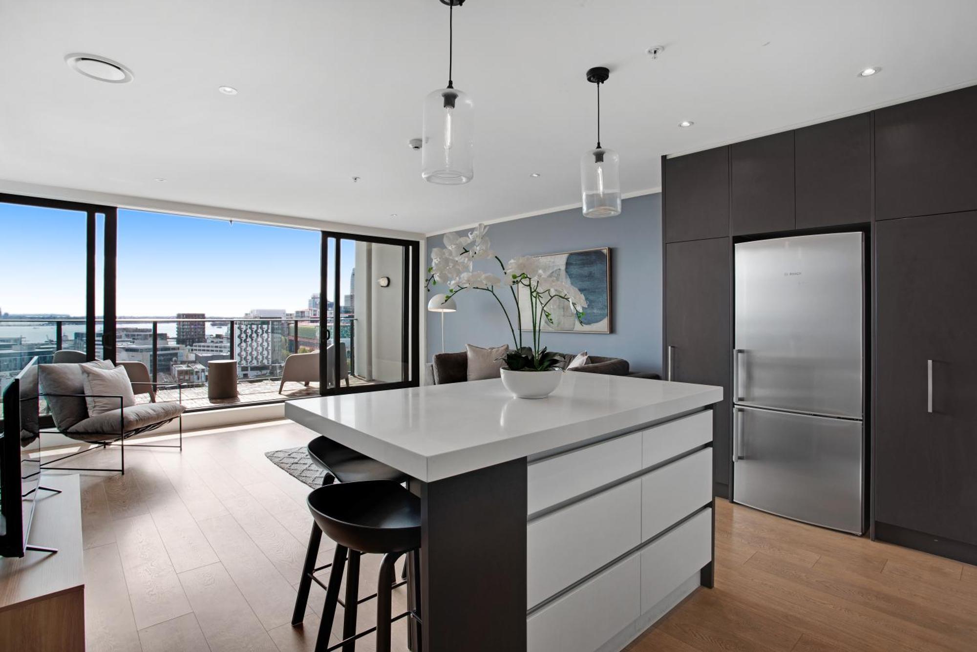 Skyline Serenade Apt With Skycity View And Parking Auckland Eksteriør bilde