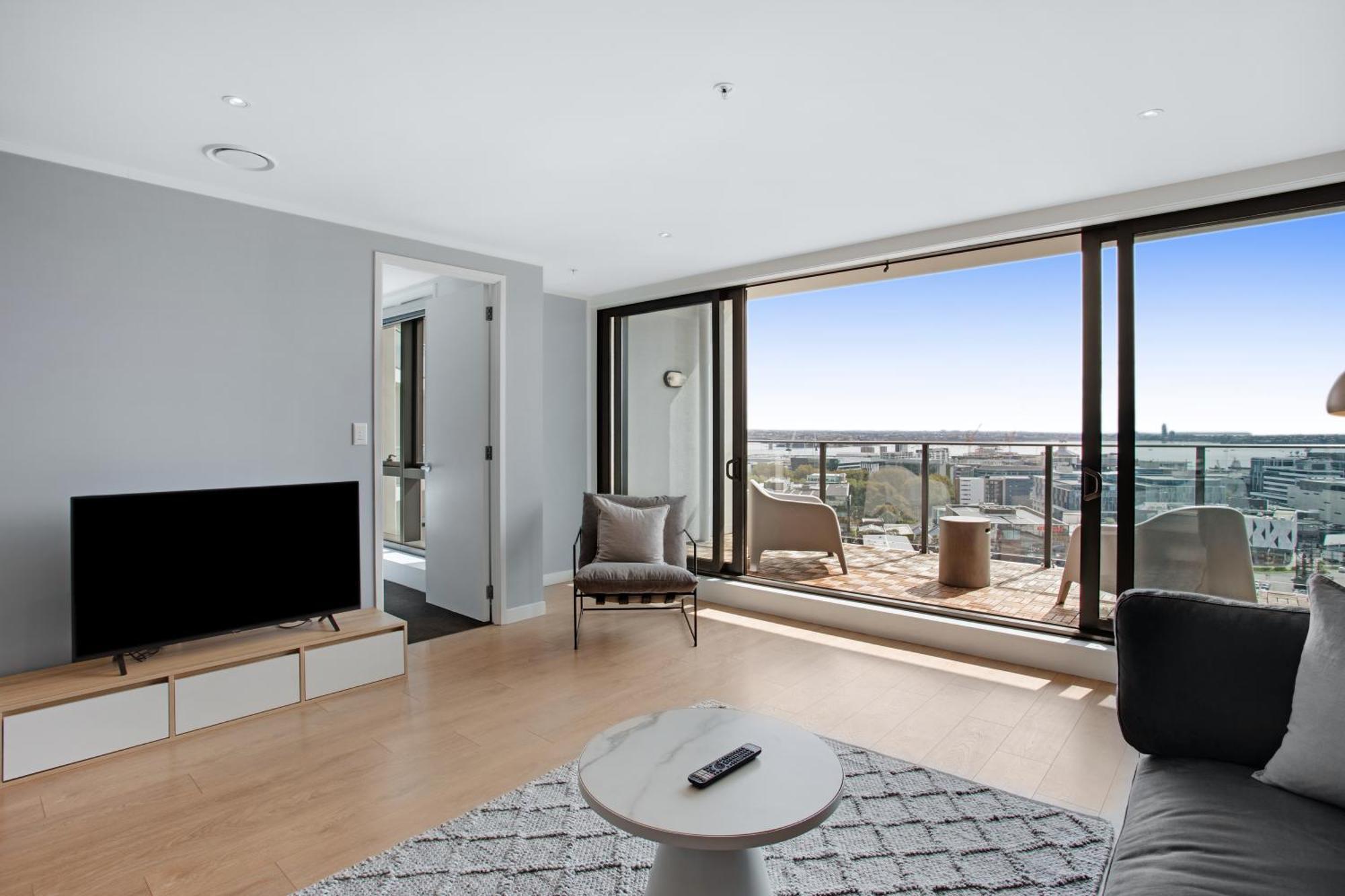 Skyline Serenade Apt With Skycity View And Parking Auckland Eksteriør bilde